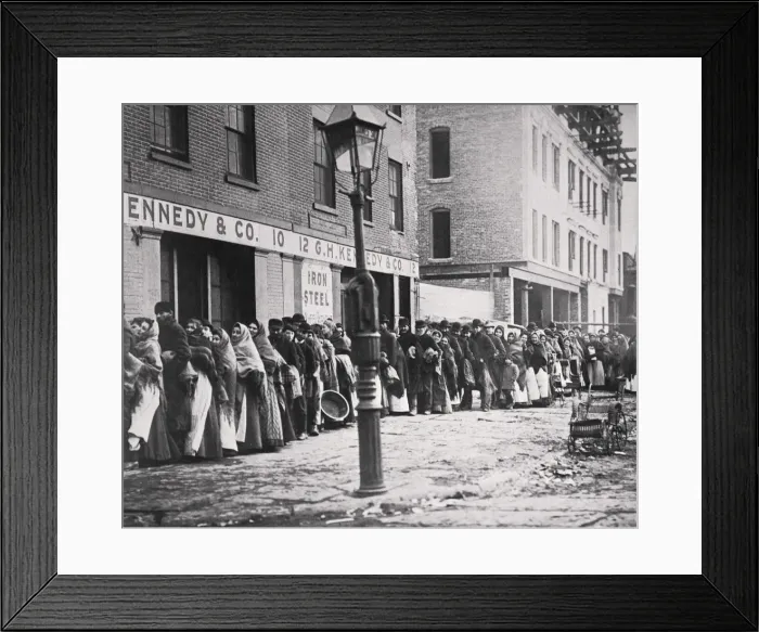 Framed Print : Coal strike, USA, 1902 Framed Print : Coal strike, USA, 1902