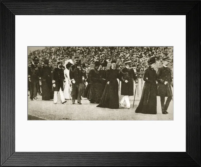 Framed Print : Presentation party at the Olympic Games, Athens, Greece, 1906. Artist:s and G Framed Print : Presentation party at the Olympic Games, Athens, Greece, 1906. Artist:s and G