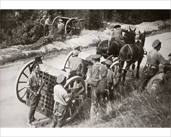 Feeding the guns and upsetting the Huns, France, World War I, 1916