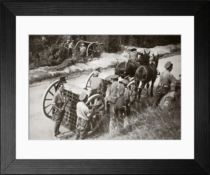 Framed Print : Feeding the guns and upsetting the Huns, France, World War I, 1916 Framed Print : Feeding the guns and upsetting the Huns, France, World War I, 1916