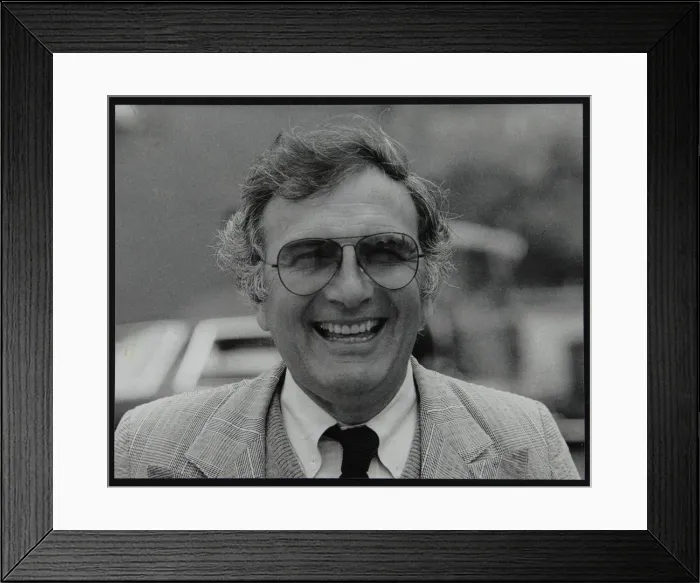 Framed Print : American guitar and banjo player Bucky Pizzarelli at the Capital Radio Jazz Festival, London, 1979