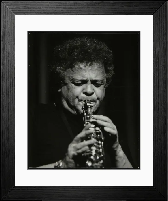 Framed Print : Steve Marcus, saxophonist with the Buddy Rich Orchestra, playing at the Forum Theatre, Hatfield Framed Print : Steve Marcus, saxophonist with the Buddy Rich Orchestra, playing at the Forum Theatre, Hatfield
