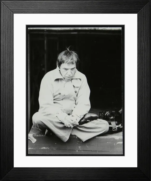 Framed Print : Buddy Rich in Middlesbrough, 1978. Artist: Denis Williams Framed Print : Buddy Rich in Middlesbrough, 1978. Artist: Denis Williams
