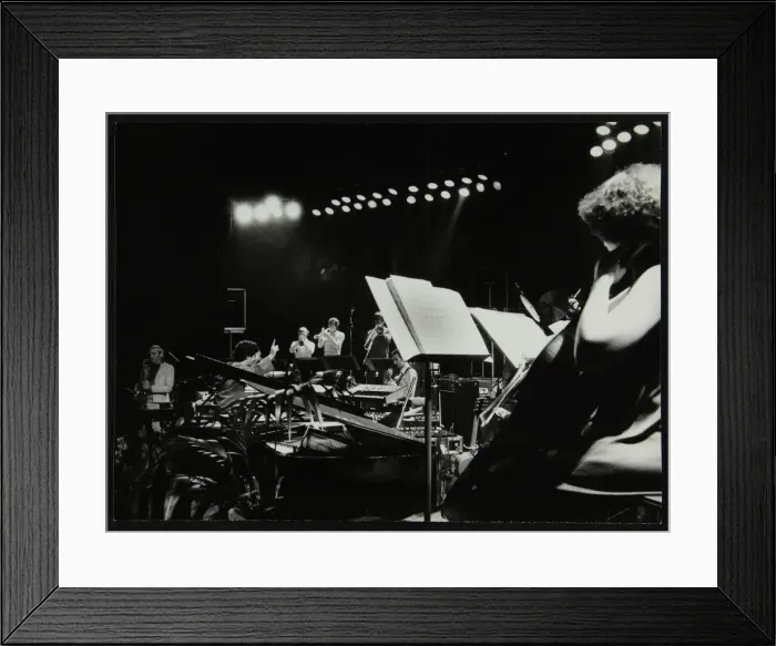 Framed Print : Chick Corea in concert, Finsbury Park Odeon, London, April 1978. Artist: Denis Williams Framed Print : Chick Corea in concert, Finsbury Park Odeon, London, April 1978. Artist: Denis Williams