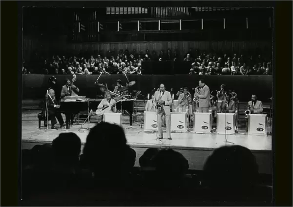 The Count Basie Orchestra performing at the Royal Festival Hall, London, 18 July 1980