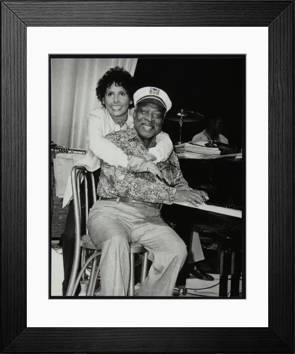 Framed Print : Count Basie and Lena Horne at the Grosvenor House Hotel, London, 1979 Framed Print : Count Basie and Lena Horne at the Grosvenor House Hotel, London, 1979