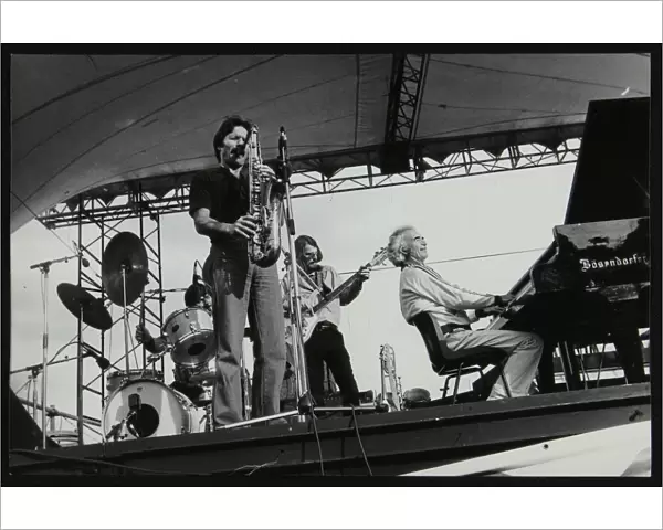 The Dave Brubeck Quartet playing at the Capital Radio Jazz Festival, London, July 1979