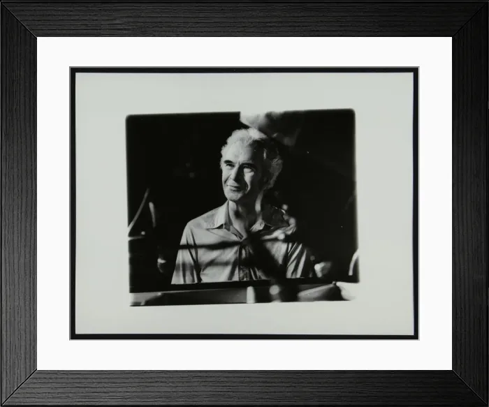 Framed Print : Dave Brubeck at the piano, Stroud Leisure Centre, Gloucestershire, 23 May 1981. Artist Framed Print : Dave Brubeck at the piano, Stroud Leisure Centre, Gloucestershire, 23 May 1981. Artist