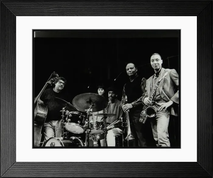 Framed Print : The JJ Johnson Quintet at the Hertfordshire Jazz Festival, St Albans Arena, 4 May 1993 Framed Print : The JJ Johnson Quintet at the Hertfordshire Jazz Festival, St Albans Arena, 4 May 1993