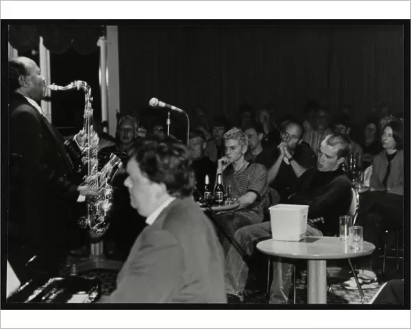 Benny Golson and Steve Melling playing at The Fairway, Welwyn Garden City, Hertfordshire, 1998