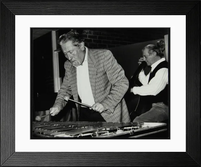 Framed Print : Bill Le Sage and Tony Archer performing at The Fairway, Welwyn Garden City, Hertfordshire, 1993 Framed Print : Bill Le Sage and Tony Archer performing at The Fairway, Welwyn Garden City, Hertfordshire, 1993