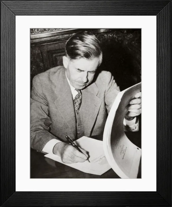 Framed Print : Henry A Wallace, American politician, 1930s Framed Print : Henry A Wallace, American politician, 1930s