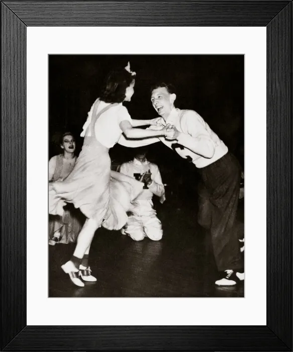 Framed Print : Dancing The Big Apple, Glen Island Casino, New Rochelle, New York, USA, 1938 Framed Print : Dancing The Big Apple, Glen Island Casino, New Rochelle, New York, USA, 1938