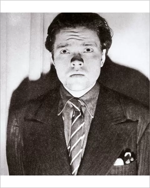Orson Welles, American actor and film director, 30 October 1938