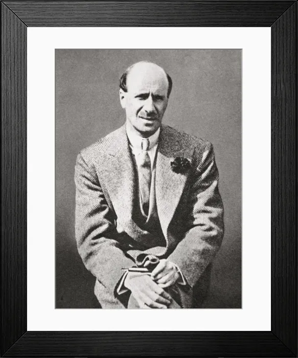 Framed Print : Clarence Hatry, failed British financier, 1929 Framed Print : Clarence Hatry, failed British financier, 1929