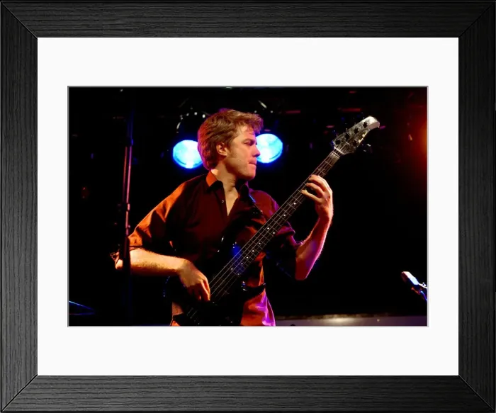 Framed Print : Kyle Eastwood (son of Clint Eastwood), Imperial Wharf Jazz Festival, London. Artist Framed Print : Kyle Eastwood (son of Clint Eastwood), Imperial Wharf Jazz Festival, London. Artist