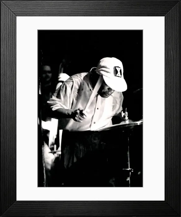 Framed Print : Roy Haynes, Ronnie Scotts, London. Artist: Brian O Connor Framed Print : Roy Haynes, Ronnie Scotts, London. Artist: Brian O Connor