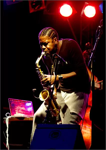Soweto Kinch, Imperial Wharf Jazz Festival, London, 2011. Artist: Brian O Connor