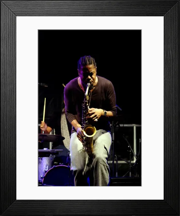 Framed Print : Soweto Kinch, Imperial Wharf Jazz Festival, London, 2011. Artist: Brian O Connor Framed Print : Soweto Kinch, Imperial Wharf Jazz Festival, London, 2011. Artist: Brian O Connor