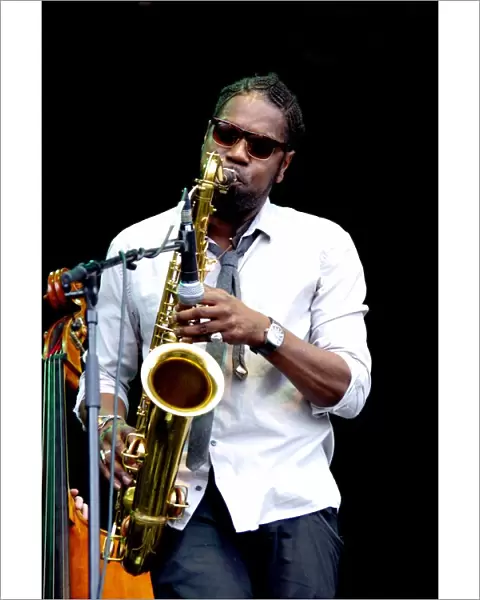 Soweto Kinch, Love Supreme Jazz Festival, Glynde, East Sussex, 2013