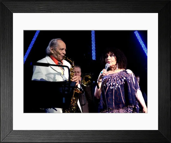 Framed Print : Cleo Laine and John Dankworth, Brecon Jazz Festival, Powys, Wales, 2008 Framed Print : Cleo Laine and John Dankworth, Brecon Jazz Festival, Powys, Wales, 2008