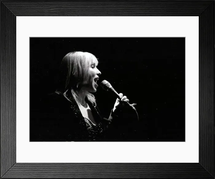Framed Print : Tina May, Ronnie Scotts, London, 1992. Artist: Brian O Connor Framed Print : Tina May, Ronnie Scotts, London, 1992. Artist: Brian O Connor