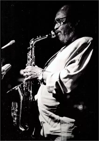 James Moody, Ronnie Scotts, London, 1988. Artist: Brian O Connor