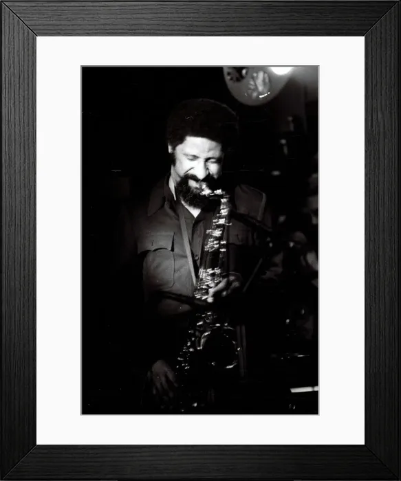 Framed Print : Sonny Rollins, Ronnie Scotts, London, 1974. Artist: Brian O Connor Framed Print : Sonny Rollins, Ronnie Scotts, London, 1974. Artist: Brian O Connor