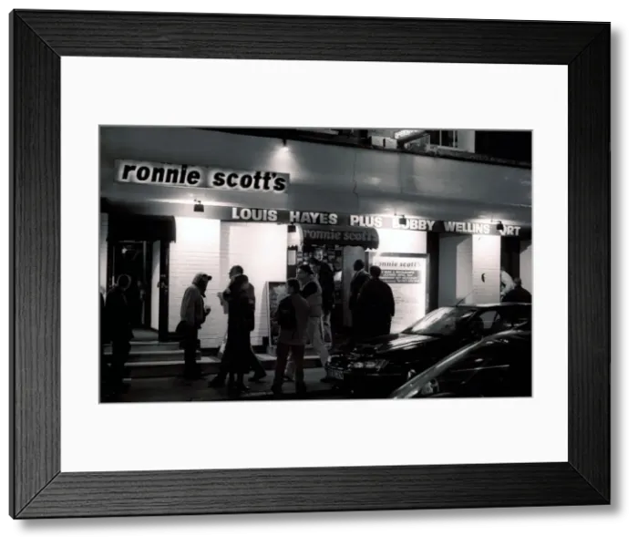 Framed Print : Ronnie Scotts, London, 2001. Artist: Brian O Connor Framed Print : Ronnie Scotts, London, 2001. Artist: Brian O Connor