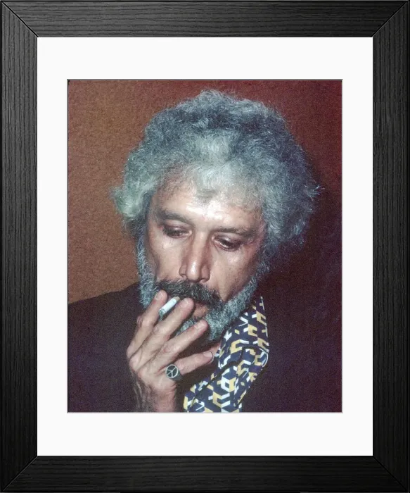 Framed Print : Frank Rossalino, London, 1973. Artist: Brian O Connor Framed Print : Frank Rossalino, London, 1973. Artist: Brian O Connor