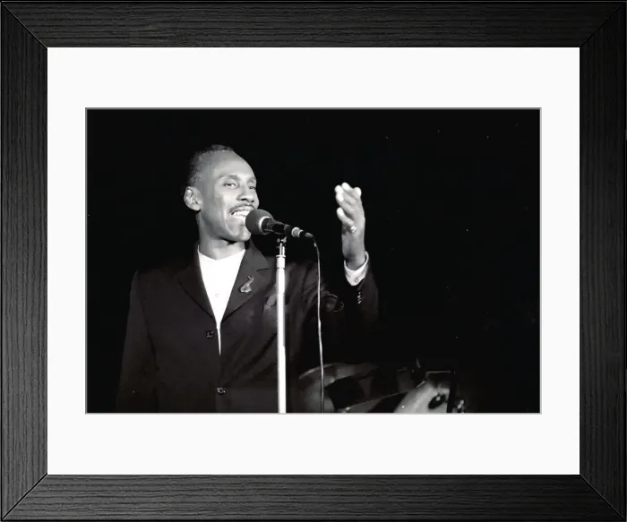 Framed Print : Dennis Rowland, Pizza On The Park, London, 1997. Artist: Brian O Connor Framed Print : Dennis Rowland, Pizza On The Park, London, 1997. Artist: Brian O Connor