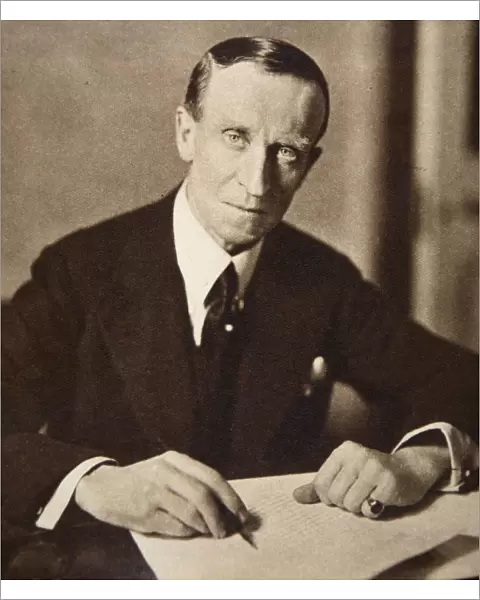 John Buchan, 1st Baron Tweedsmuir, Scottish novelist, 1927