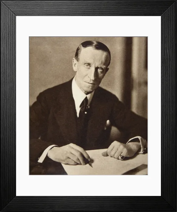 Framed Print : John Buchan, 1st Baron Tweedsmuir, Scottish novelist, 1927 Framed Print : John Buchan, 1st Baron Tweedsmuir, Scottish novelist, 1927