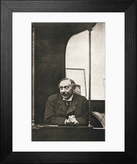 Framed Print : Herbert Gladstone in the witness box at the trial of Emmeline Pankhurst and others, London, 1908
