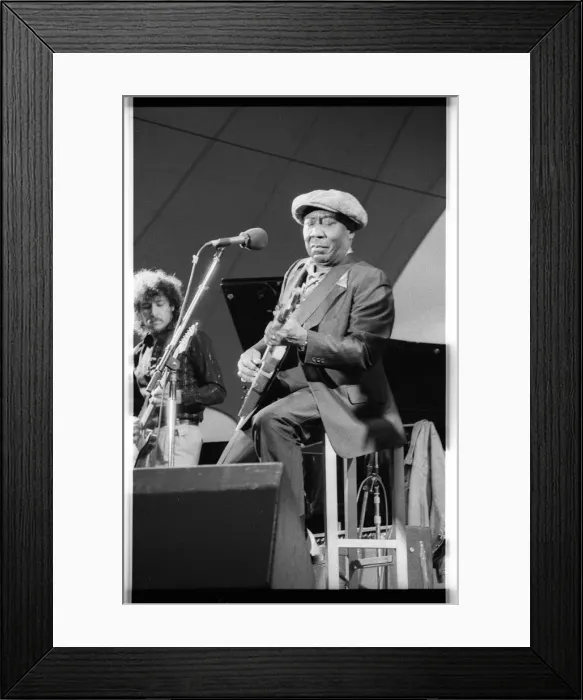 Framed Print : Muddy Waters, American blues musician, Capital Jazz, 1979. Artist: Brian O Connor Framed Print : Muddy Waters, American blues musician, Capital Jazz, 1979. Artist: Brian O Connor