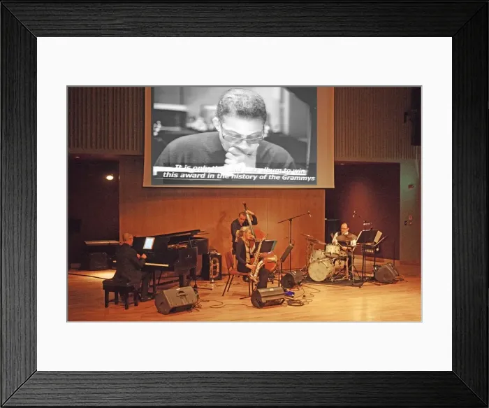 Framed Print : Buster Birch, Jim Treweek, Jo Fooks and Pete Ringrose, Birley Centre, Eastbourne, 2015 Framed Print : Buster Birch, Jim Treweek, Jo Fooks and Pete Ringrose, Birley Centre, Eastbourne, 2015