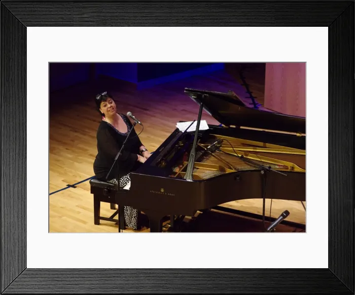 Framed Print : Liane Carroll, Birley Centre, Eastbourne, East Sussex, 2015. Artist: Brian O Connor Framed Print : Liane Carroll, Birley Centre, Eastbourne, East Sussex, 2015. Artist: Brian O Connor