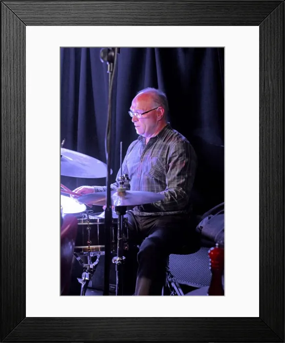 Framed Print : Les Cirkel, Pizza Express, Dean St, London, 2015. Artist: Brian O Connor Framed Print : Les Cirkel, Pizza Express, Dean St, London, 2015. Artist: Brian O Connor