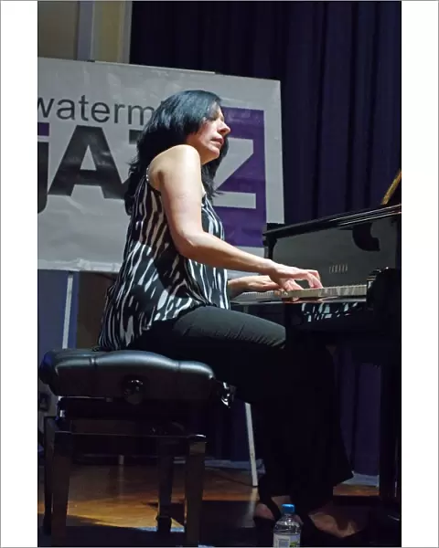 Amina Figarova, Watermill Jazz Club, Dorking, Surrey, 2015. Artist: Brian O Connor