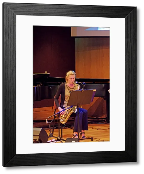 Framed Print : Jo Fooks, Birley Centre, Eastbourne, East Sussex, 2015. Artist: Brian O Connor Framed Print : Jo Fooks, Birley Centre, Eastbourne, East Sussex, 2015. Artist: Brian O Connor