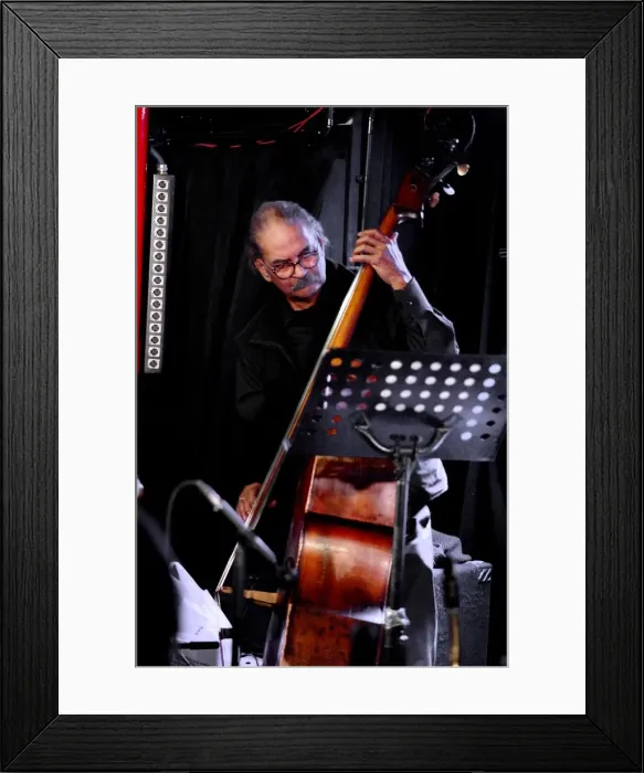 Framed Print : Val Mannix, Pizza Express, Dean St, London, 2015. Artist: Brian O Connor Framed Print : Val Mannix, Pizza Express, Dean St, London, 2015. Artist: Brian O Connor
