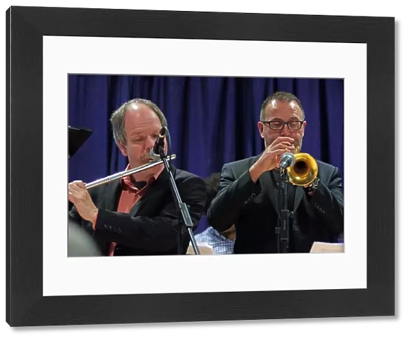 Bart Platteau and E Hammes, Watermill Jazz Club, Dorking, Surrey, 2015. Artist: Brian O Connor
