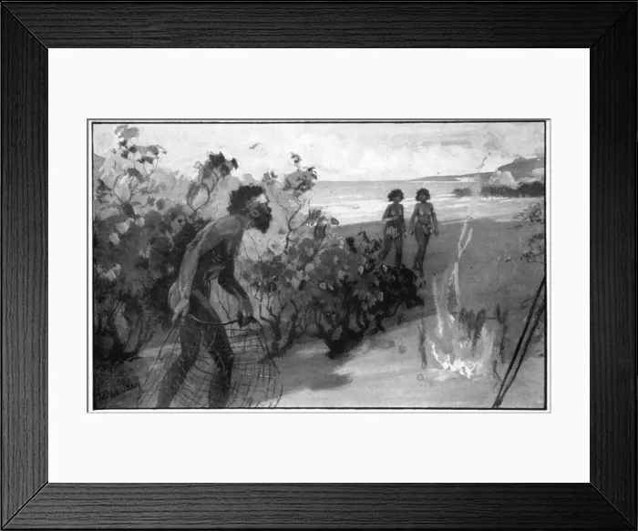 Framed Print : Rolla-Mano determined to capture them, 1923. Artist: Raymond Wenban Framed Print : Rolla-Mano determined to capture them, 1923. Artist: Raymond Wenban