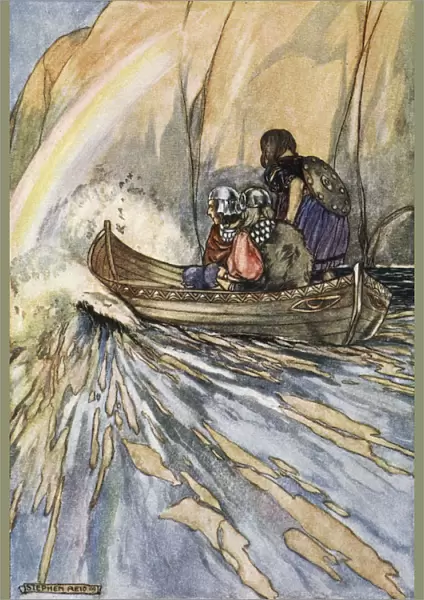 Bear us swiftly, Boat of Mananan, to the Garden of Hesperides, c1910. Artist