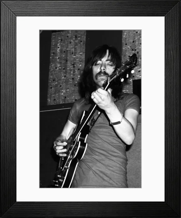 Framed Print : Terry Smith, Marquee Club, London, 1971. Artist: Brian O Connor Framed Print : Terry Smith, Marquee Club, London, 1971. Artist: Brian O Connor