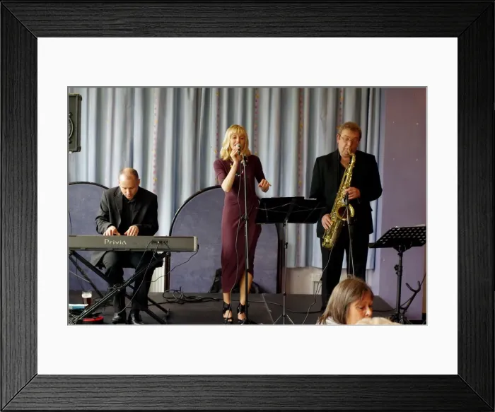 Framed Print : Phil Brown, Roger Lewin and Sarah Jane Hassell, Hawth Crawley, West Sussex, Oct 2015 Framed Print : Phil Brown, Roger Lewin and Sarah Jane Hassell, Hawth Crawley, West Sussex, Oct 2015