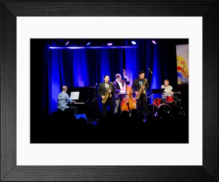 Framed Print : Alex Garnett (Sax), Ropetackle Arts Centre, Shoreham, West Sussex, Jan 2016. Artist Framed Print : Alex Garnett (Sax), Ropetackle Arts Centre, Shoreham, West Sussex, Jan 2016. Artist