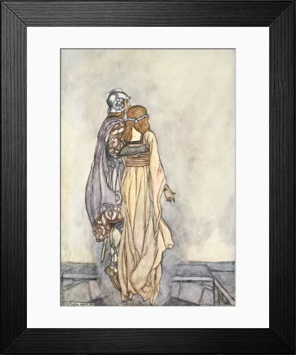 Framed Print : They rose up in the air, c1910. Artist: Stephen Reid Framed Print : They rose up in the air, c1910. Artist: Stephen Reid