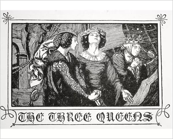 The Three Queens, 1905. Artist: Dora Curtis