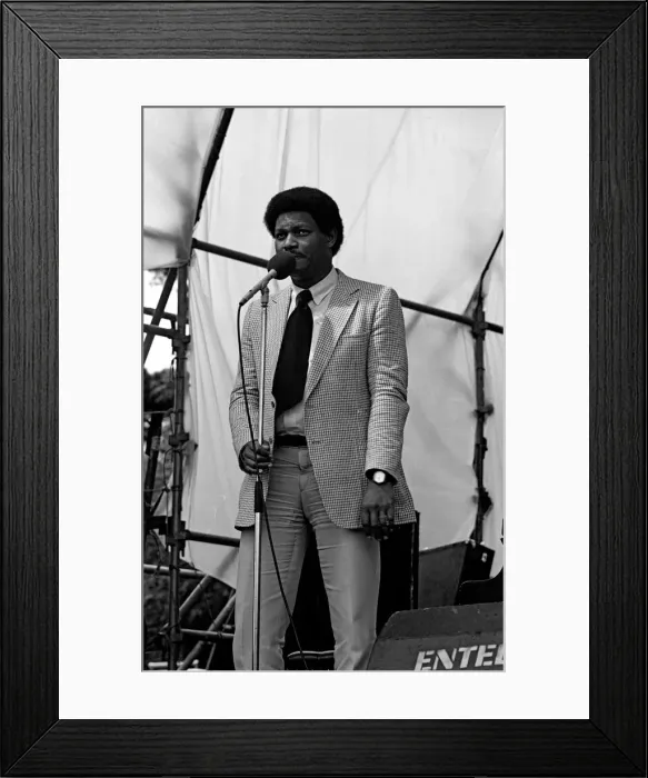 Framed Print : McCoy Tyner, Capital Jazz, Knebworth, Hertfordshire, July, 1981. Artist: Brian O Connor Framed Print : McCoy Tyner, Capital Jazz, Knebworth, Hertfordshire, July, 1981. Artist: Brian O Connor